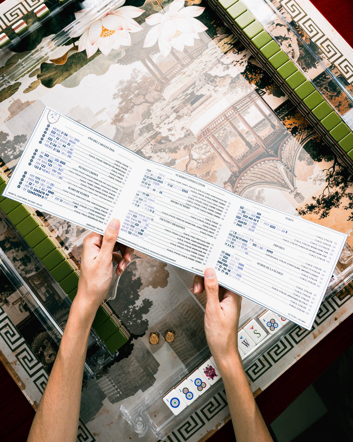 Tarjeta Internacional 2026 — interior